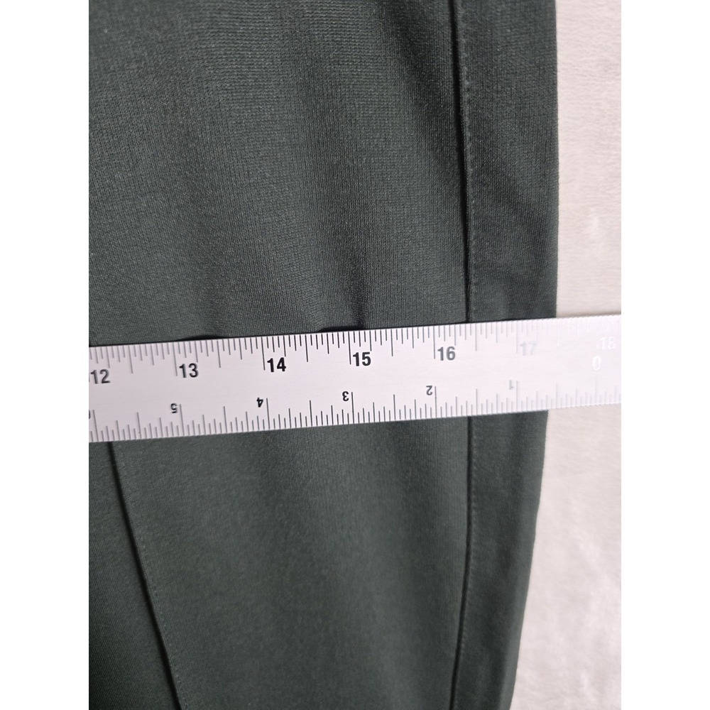 Banana Republic Ponte Pants L Green High Rise Slim Stretch Pull On NWT - Picture 9 of 10